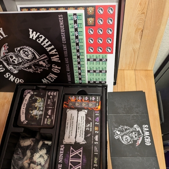 Sons of Anarchy Board Game Pre-owned - Picture 7 of 10